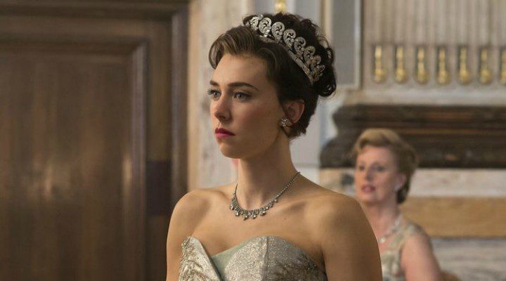  Vanessa Kirby en su papel de la Princesa Margarita en la segunda temporada de 'The Crown'