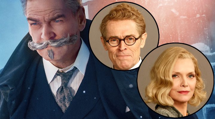  Kenneth Branagh, Michelle Pfeiffer y Willem Dafoe en 'Asesinato en el Orient Express'