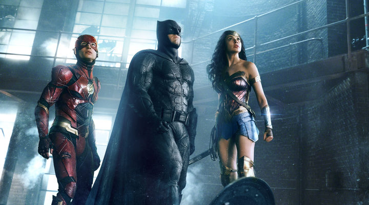 Flash, Batman y Wonder Woman en 'La Liga de la Justicia'