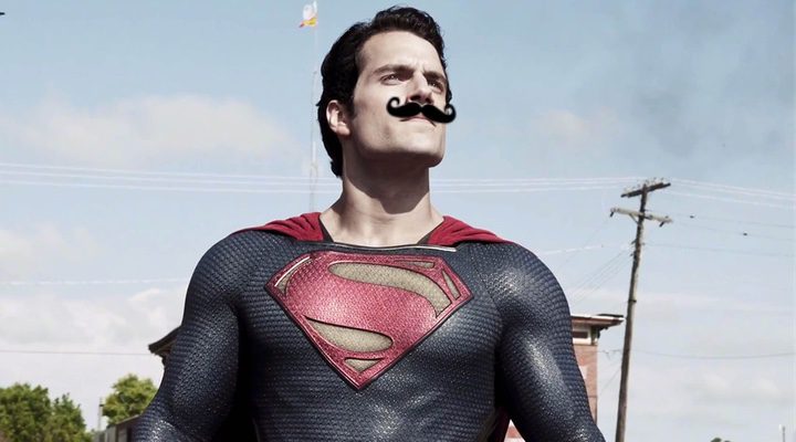 'Superman con bigote en 'Liga de la Justicia''