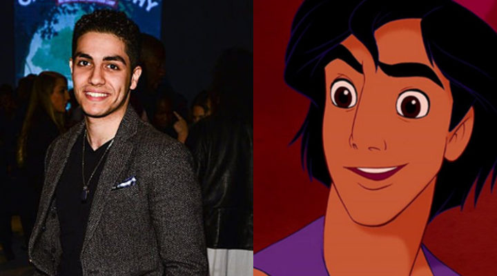  Mena Massoud y Aladdin