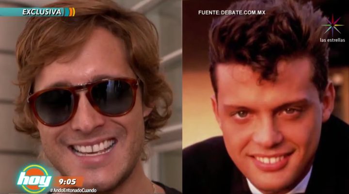 Diego Boneta y Luis Miguel