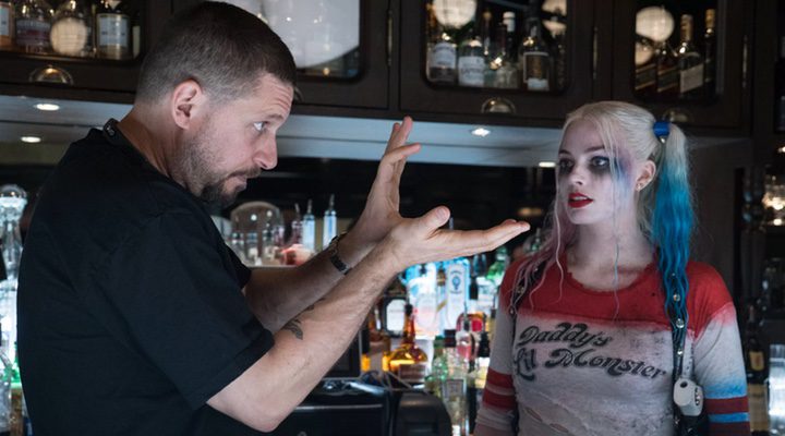 David Ayer y Margot Robbie