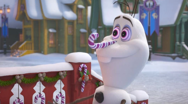 Olaf en el corto de 'Frozen'