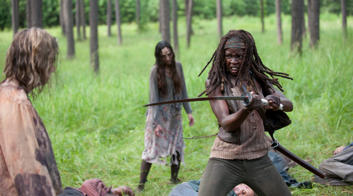 Michonne en 'The Walking Dead'