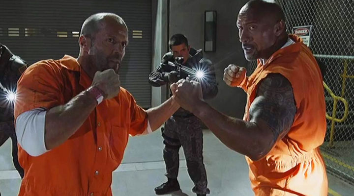  Dwayne Johnson y Jason Statham