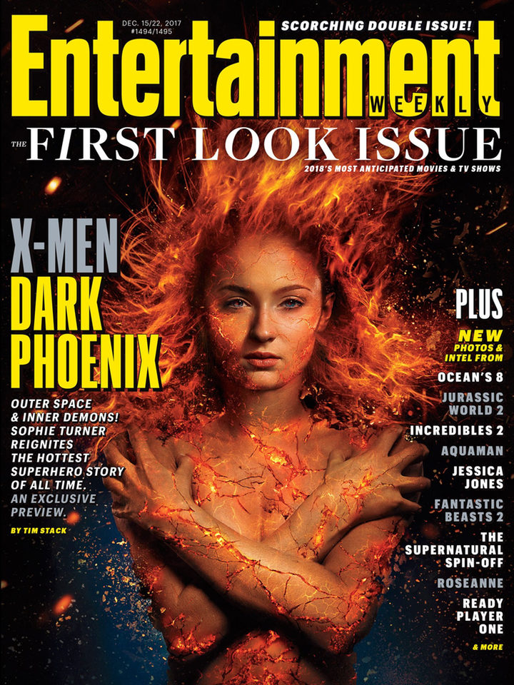 Portada de Entertaiment Weekly de 'X-Men: Dark Phoenix'