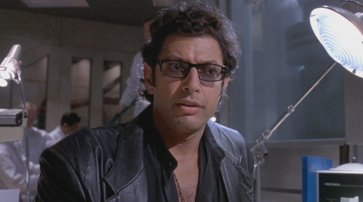 Jeff Goldblum en 'Jurassic Park'