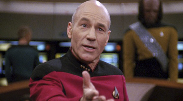 Patrick Stewart en Star Trek