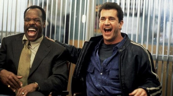 Mel Gibson y Danny Glover en 'Arma Letal'