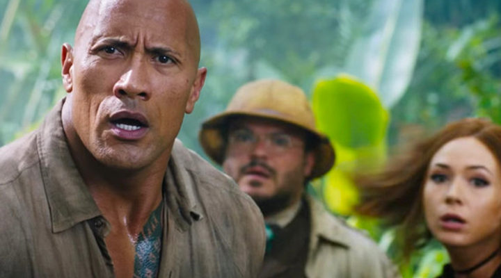 Dwayne Jonhson en 'Jumanji:bienvenidos a la jungla'