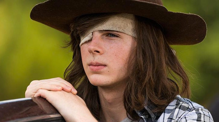 Carl en 'The Walking Dead'