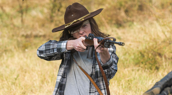 Carl en 'The Walking Dead'