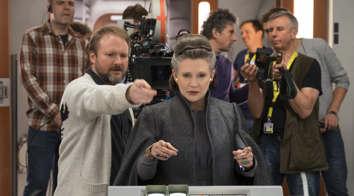 Carrie Fisher en 'Star Wars: Los Últimos Jedi' 