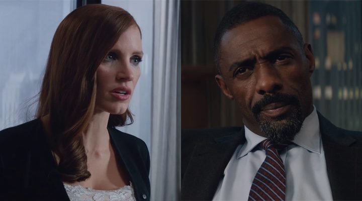 'Idris Elba y Jessica Chastain se enzarzan en una discusión en este clip exclusivo de 'Molly's Game''