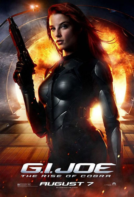 Cartel de Scarlett de 'G.I.Joe'