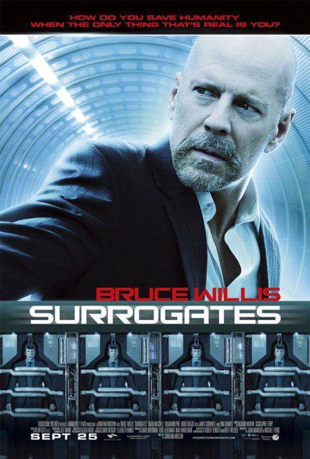 Primer cartel de 'The surrogates'