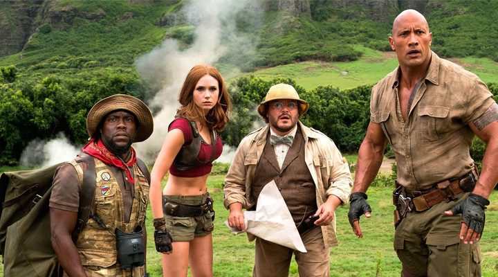 ''Jumanji: Bienvenidos a la jungla' se sitúa en segunda posición de la taquilla de Estados Unidos'