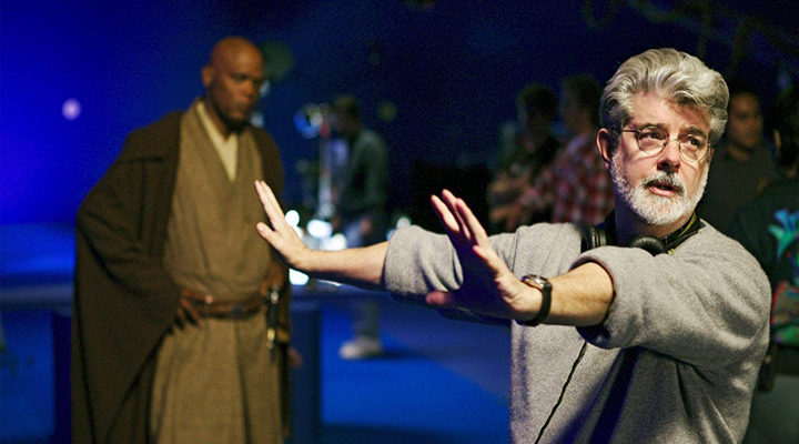 George Lucas en 'La amenaza fantasma'