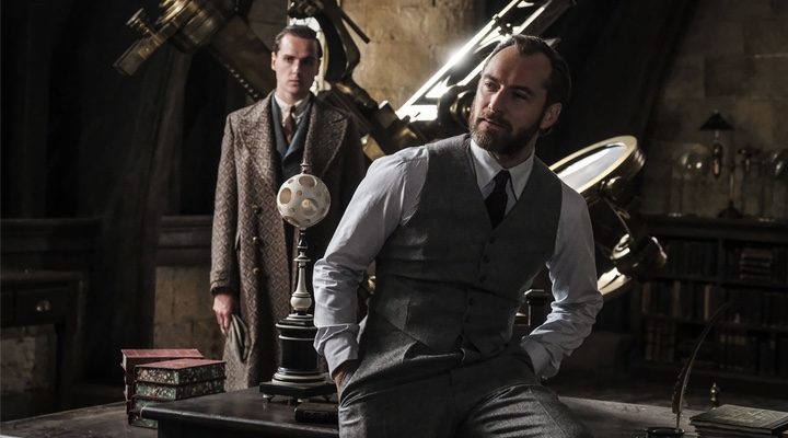 'Jude Law da vida a Albus Dumbledore en 'Animales Fantásticos: Los crímenes de Grindelwald''