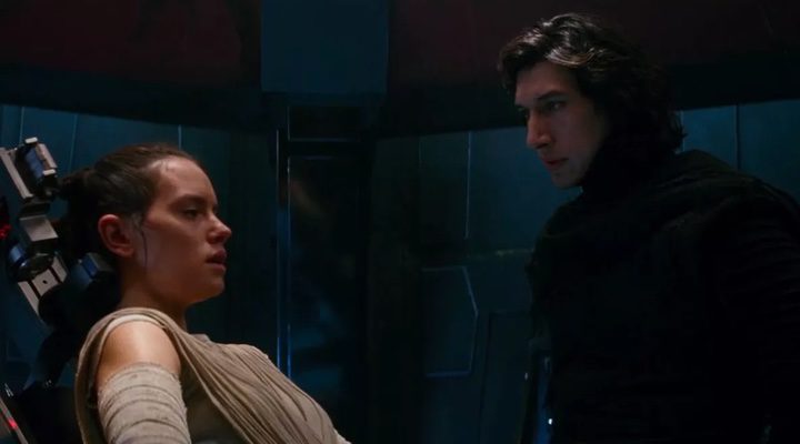 Daisy Ridley y Adam Driver