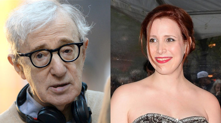 Woody Allen y Dylan Farrow