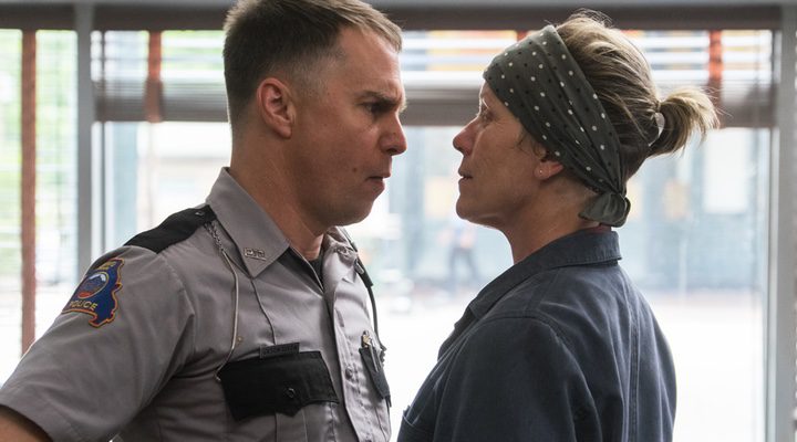  Sam Rockwell y Frances McDormand en 'Tres anuncios en las afueras'