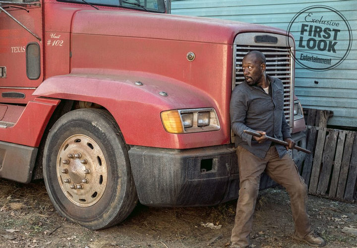 Primera imagen de Lennie James en el rodaje de 'Fear'