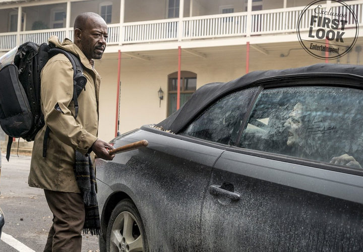 Segunda imagen de Lennie James en el rodaje de 'Fear'