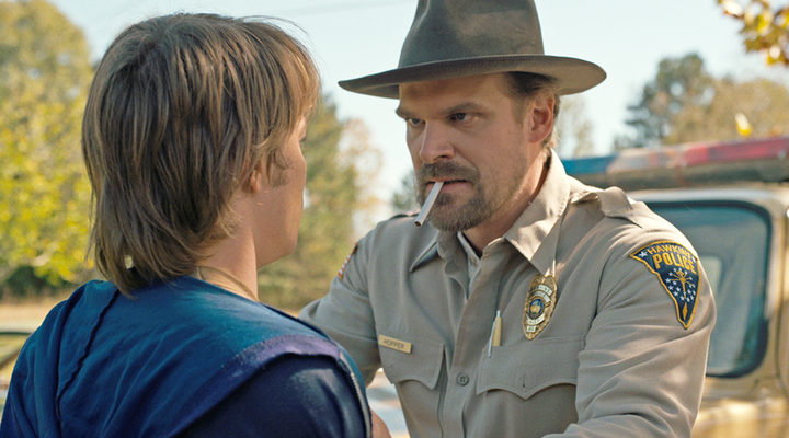 David Harbour en 'Stranger Things'