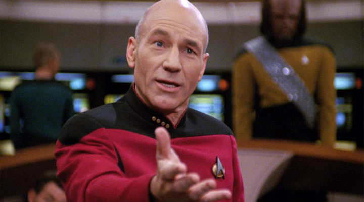 Patrick Stewart en 'Star Trek'