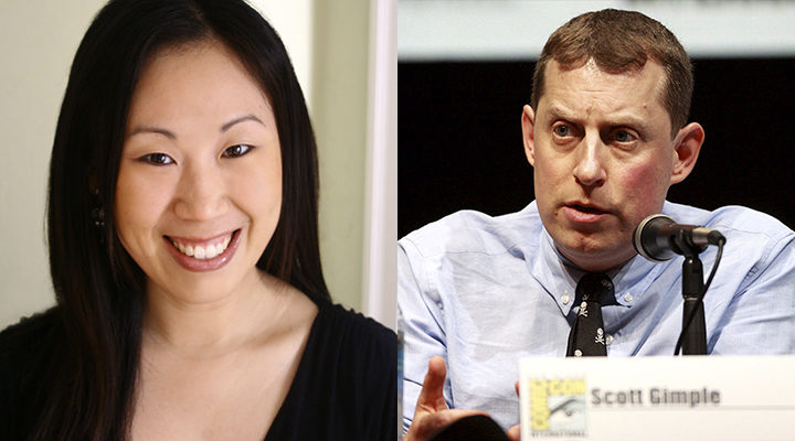 Scott Gimple y Angela Kang