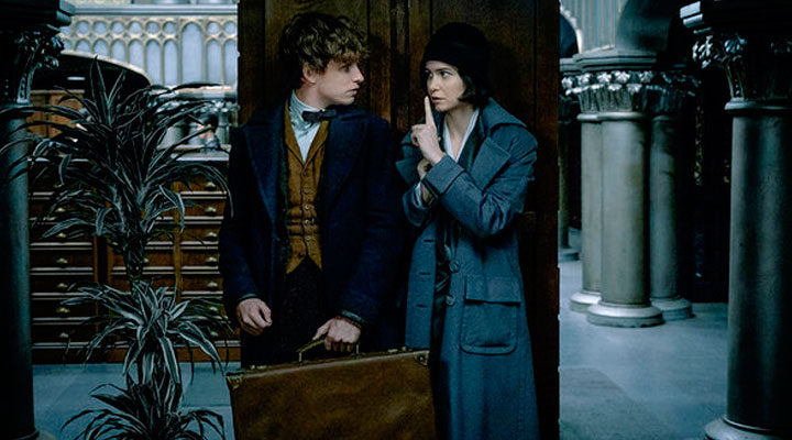 'Animales fantásticos: Los crímenes de Grindelwald' lanza nuevas fotos con Eddie Redmayne y Katherine Waterston