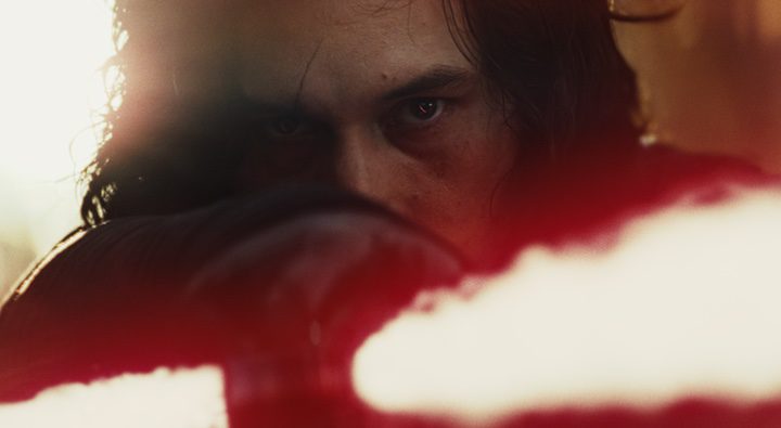  Adam Driver en 'Star Wars: Los últimos Jedi'