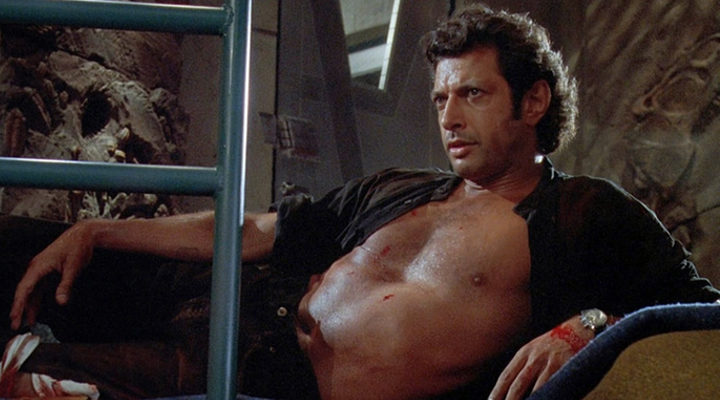 Jeff Goldblum como Ian Malcolm en 'Parque Jurásico'