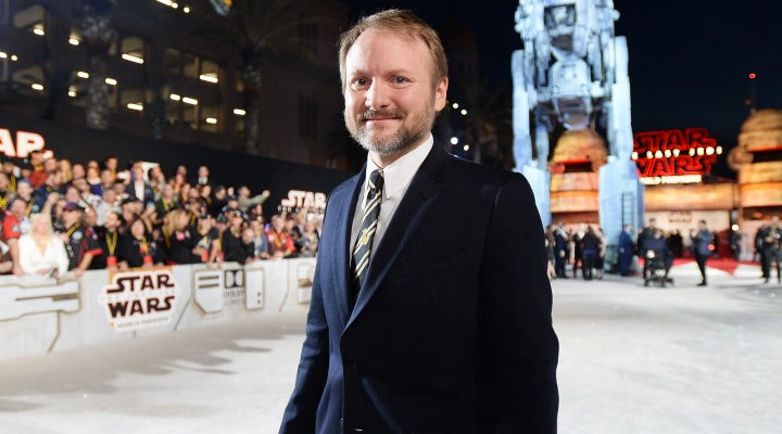 Rian Johnson en la premiere de 'Los últimos Jedi'