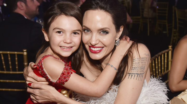 Angelina Jolie y Brooklynn Prince