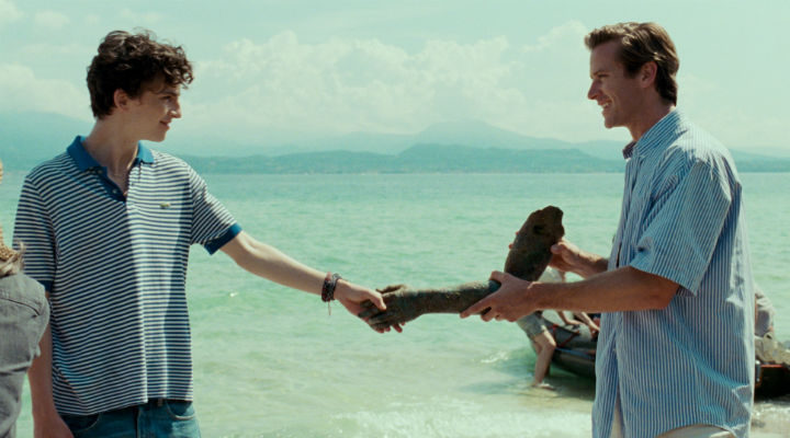 Timothée Chalamet y Armie Hammer en 'Call Me by Your Name'