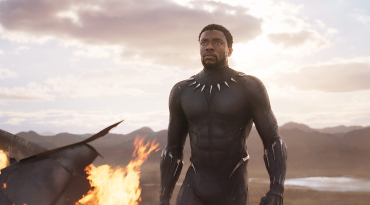 Chadwick Boseman como Black Panther