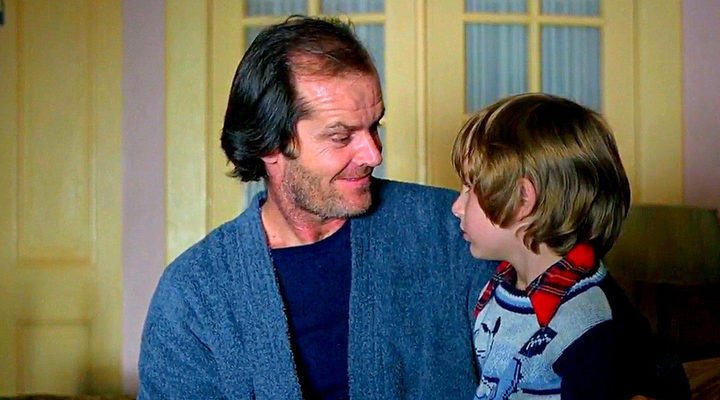 Jack y Danny Torrance en 'El resplandor'