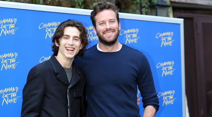 Timothée Chalamet y Armie Hammer