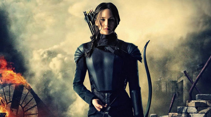 Jennifer Lawrence como Katniss Everdeen