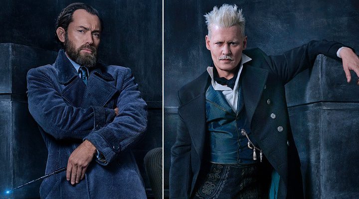  Jude Law y Johnny Depp en 'Animales Fantásticos: Los crímenes de Grindelwald'