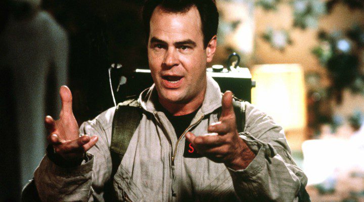  Dan Aykroyd en un fotograma de 'Los cazafantasmas'