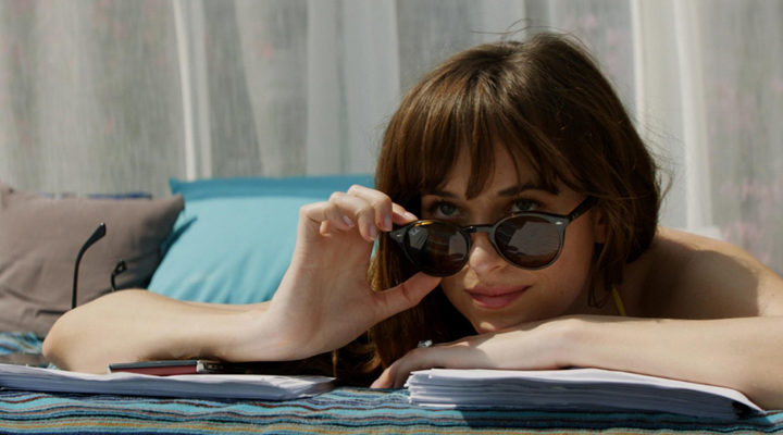 Dakota Johnson como Anastasia Steele en 'Cincuenta sombras liberadas'