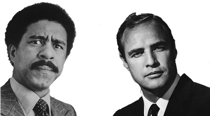  Marlon Brando y Richard Pryor