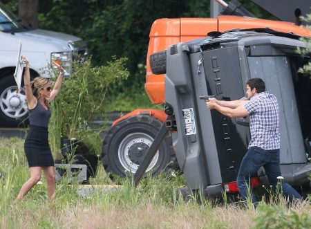 En el set de 'The Bounty'