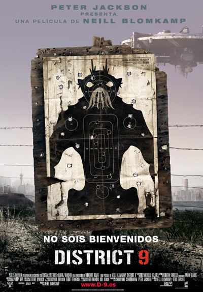 Cartel en español de 'District 9'