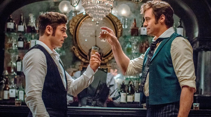  Zac Efron y Hugh Jackman en 'The Greatest Showman'