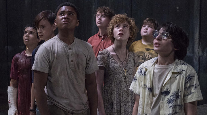 El joven reparto en 'It'